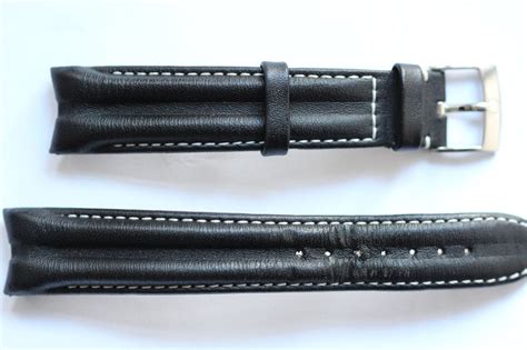 omega black leather watch|genuine omega leather watch straps.